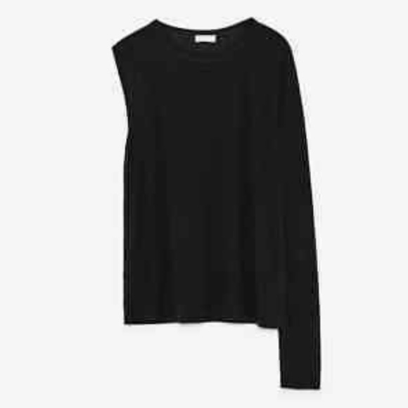 NWT Zara One Sleeve Top - Picture 3 of 6